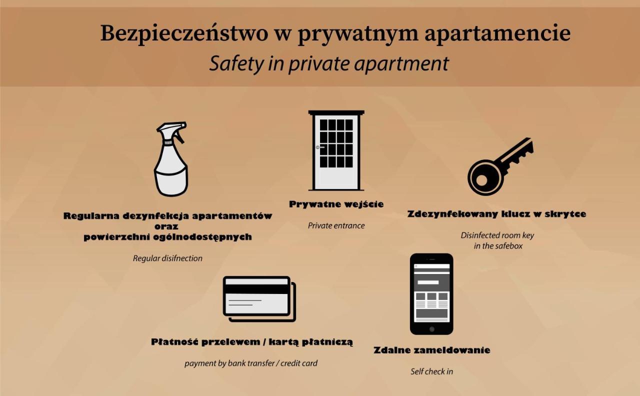 Apartament King Size Leilighet Krasków Eksteriør bilde